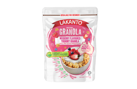 LAKANTO Mixberry Flavoured Yoghurt Granola