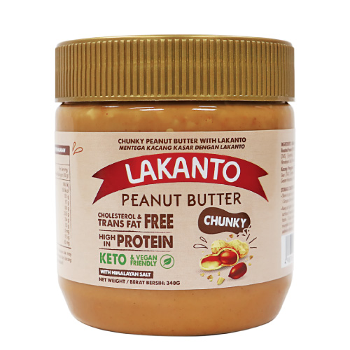 LAKANTO Chunky Peanut Butter