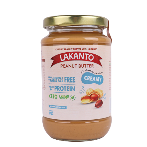 LAKANTO Creamy Peanut Butter