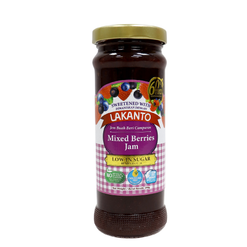 LAKANTO Mixed Berries Fruit Jam